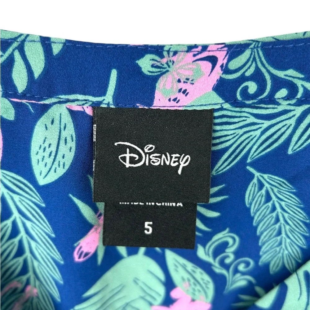 Torrid x Disney The Jungle Book Georgette All Over Print Sleeveless Blouse Tank - Picture 9 of 11